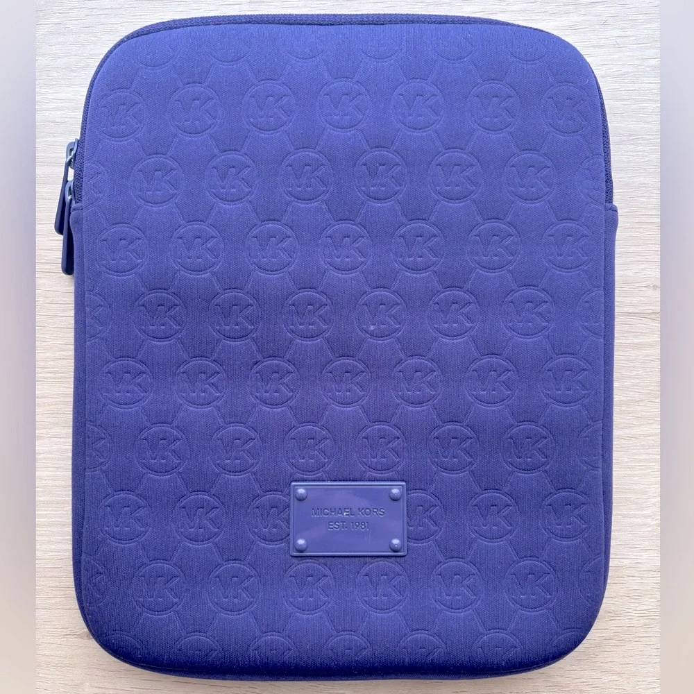 Michael Kors‎ Purple Neoprene Ipad Case